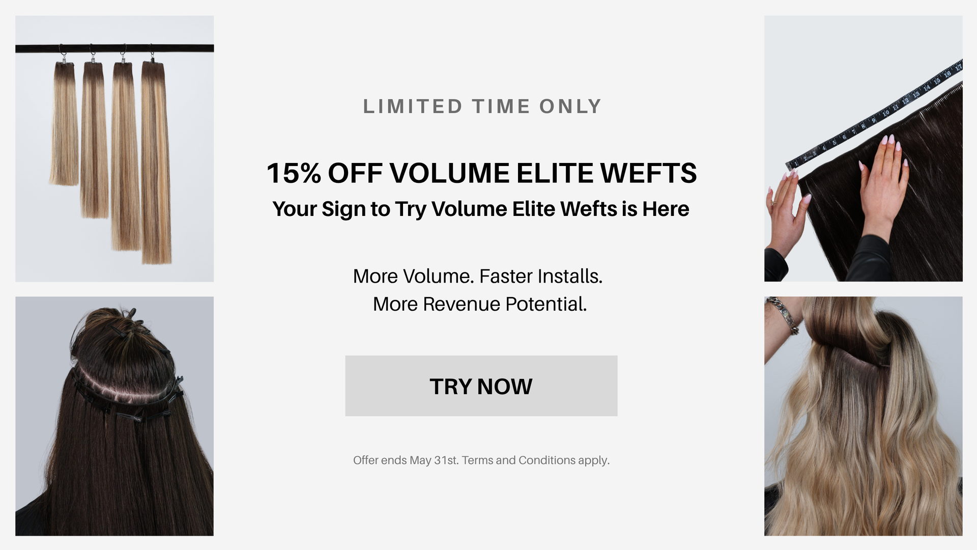 Try Volume Elite Wefts